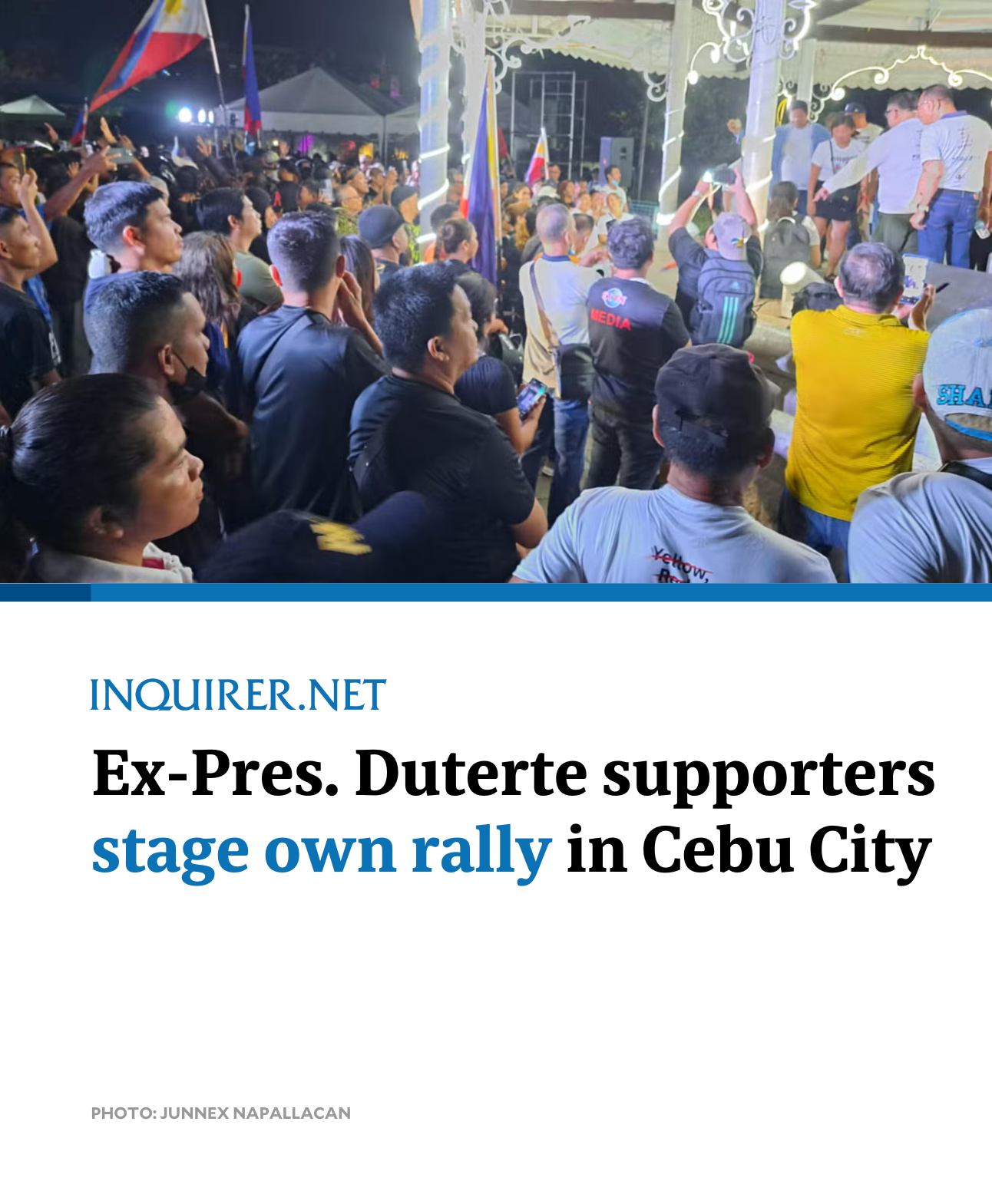 INQUIRER.net - The series of anti-corruption rallies in this city on ...