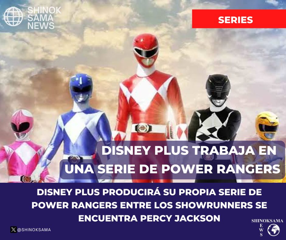 Shinoksama - #DisneyPlus trabaja en una serie de #PowerRangers Disney ...