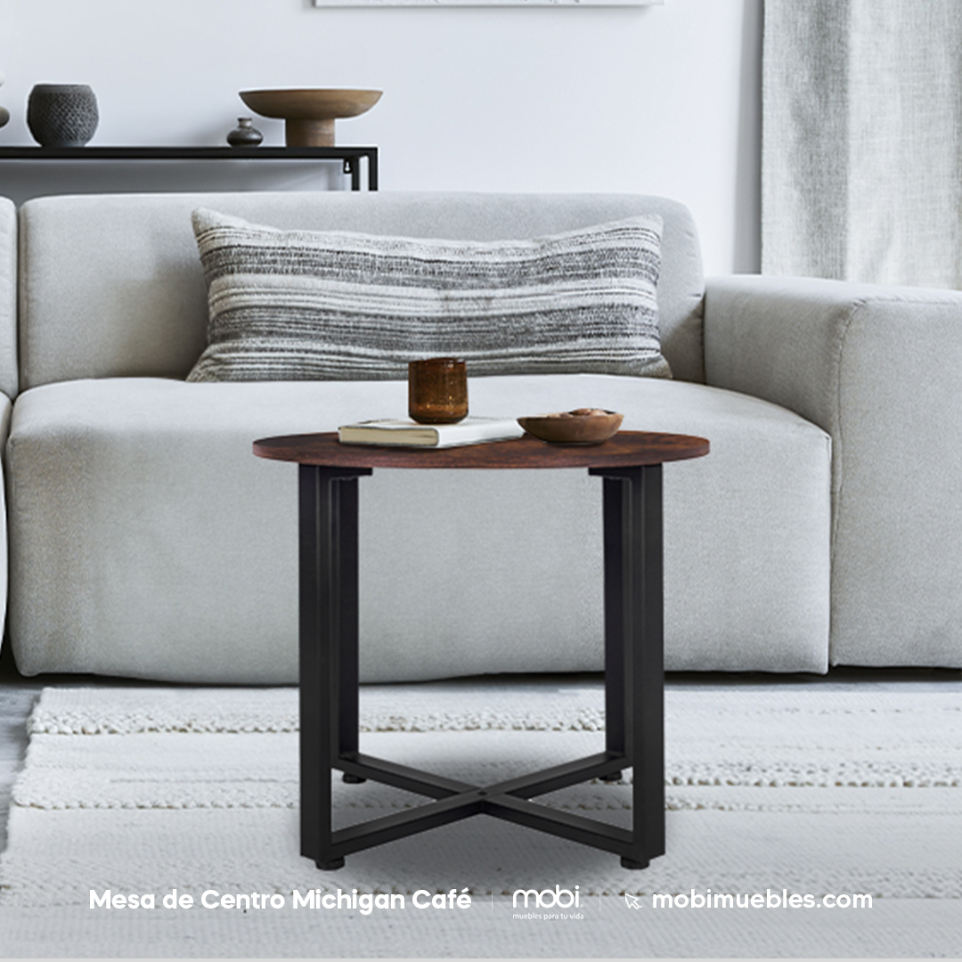 Mobi - 🛋️Dale un toque moderno y sofisticado a tu sala con la Mesa de ...