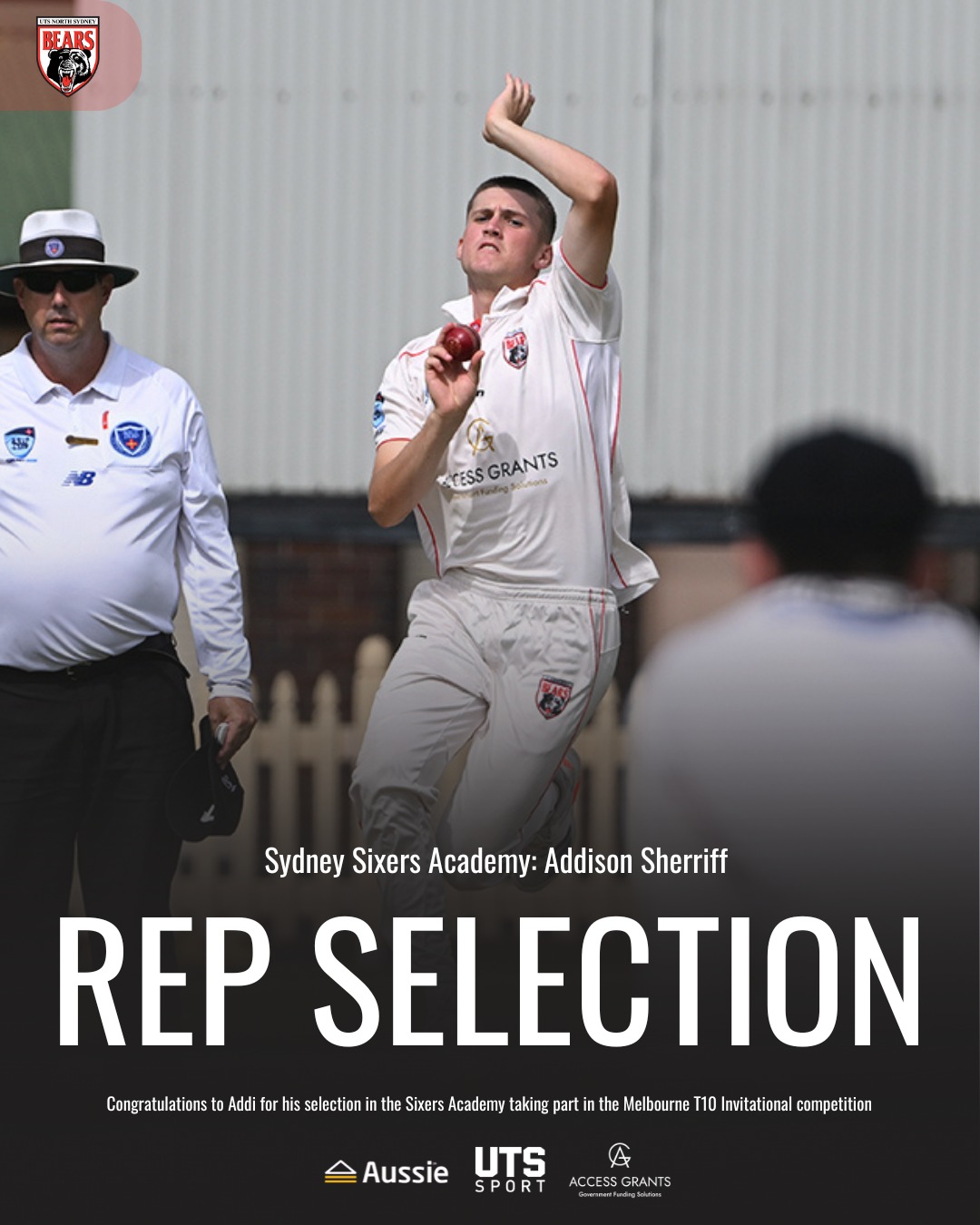 UTS - Huge congratulations to Addison Sherriff, who's capped off an ...