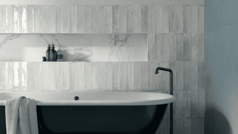Mediterranean - Stacked subway tile: more than just a classic! Did you ...