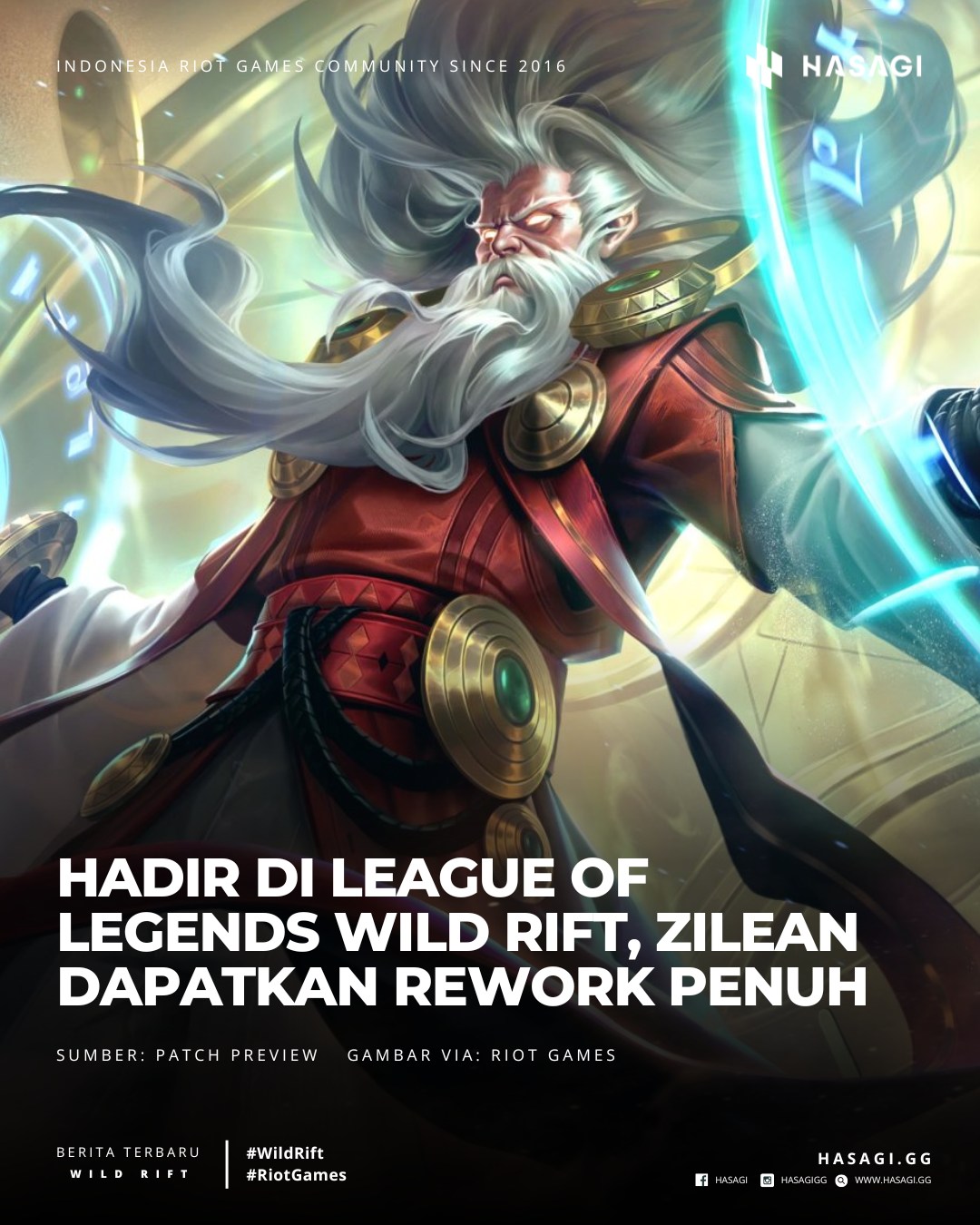 HASAGI - Zilean adalah salah satu champion yang sampai sekarang sering ...