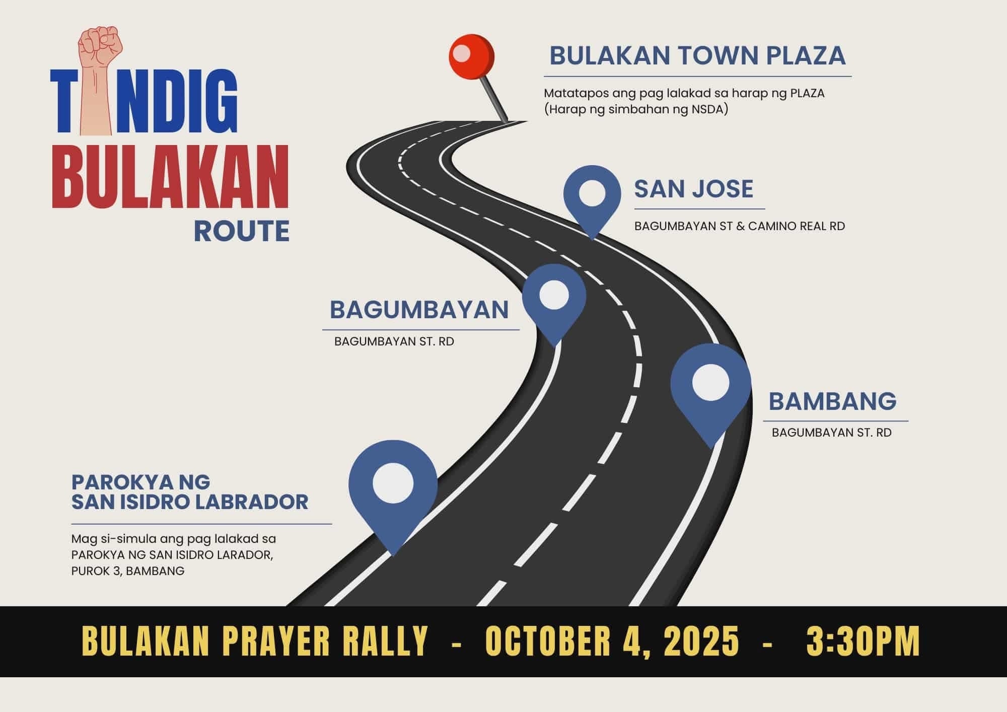 MGA - ‼️TINDIG BULAKAN ‼️ 🙏🏽BULAKAN PRAYER RALLY - MAPAYAPANG PROTESTA ...