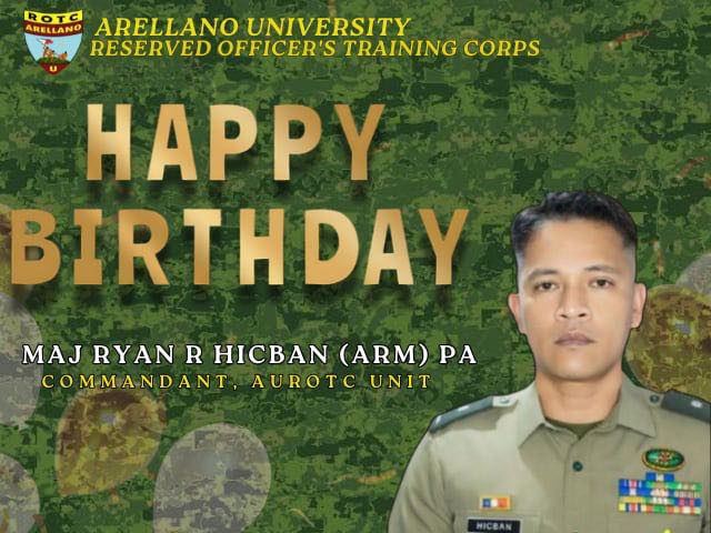 Arellano - On this remarkable day, the Arellano University ROTC Unit ...