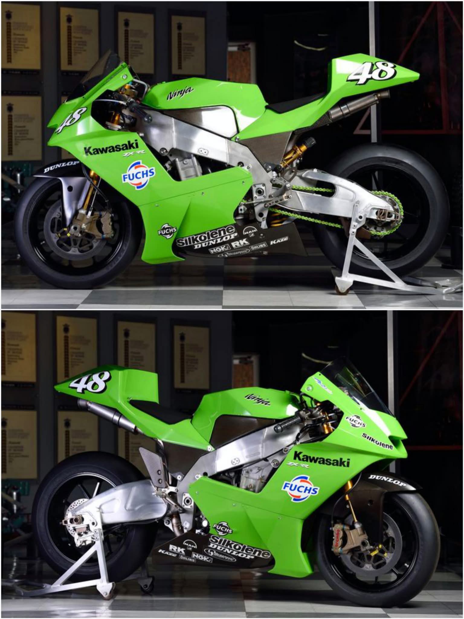 2002 kawasaki ninja zx-rr prototype at motegi
