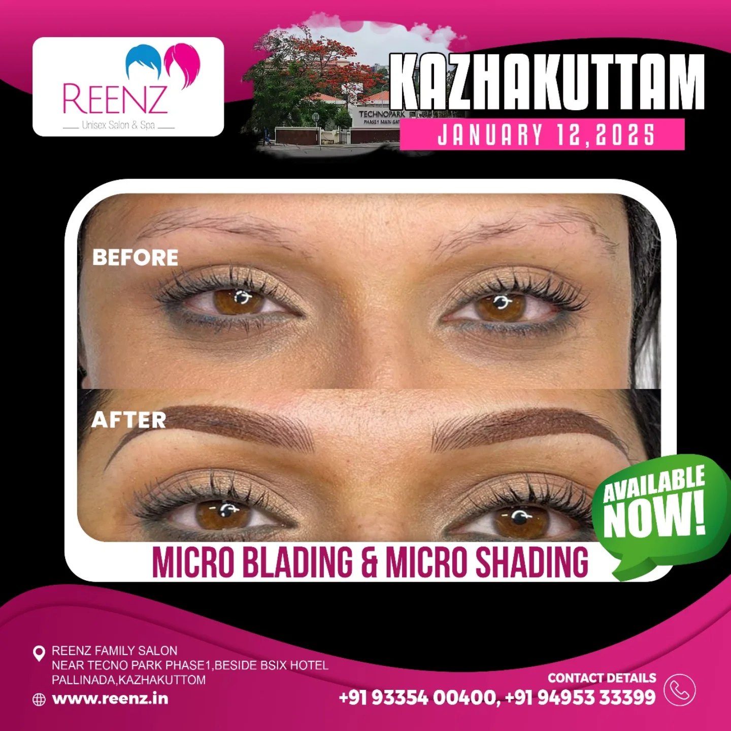 Reenz Unisex Salon | Thiruvananthapuram