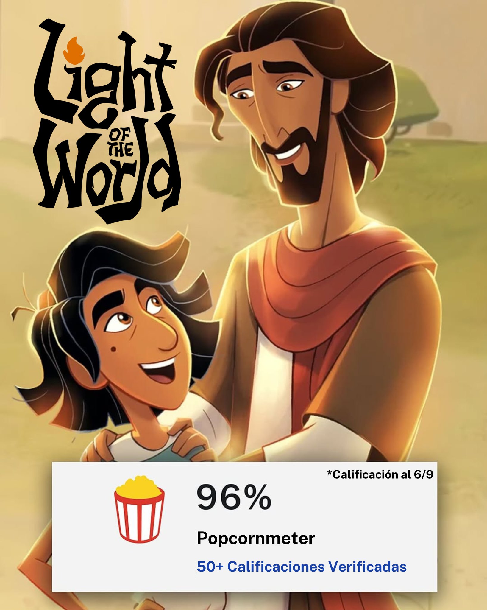 CANZION - 🍿 ¡96% en el Popcornmeter! JESÚS LUZ DEL MUNDO está ...