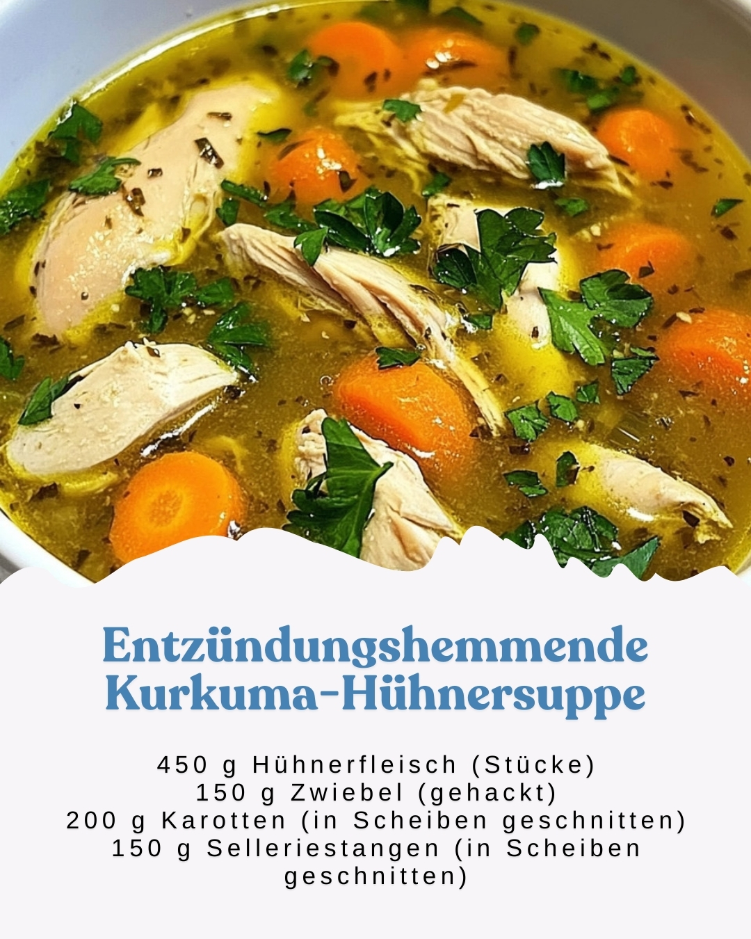 Schnelle Hühnersuppe - Leckeres Rezept in 30 Minuten