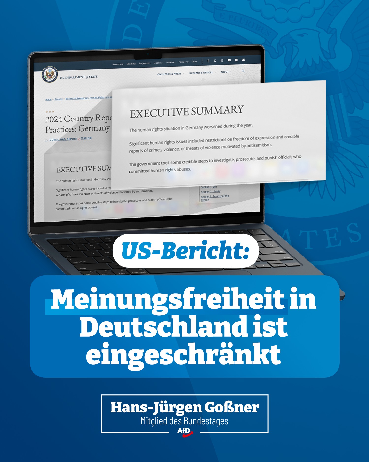 Hans-Jürgen Goßner MdB - Das Offenburger Tageblatt berichtet heute über ...