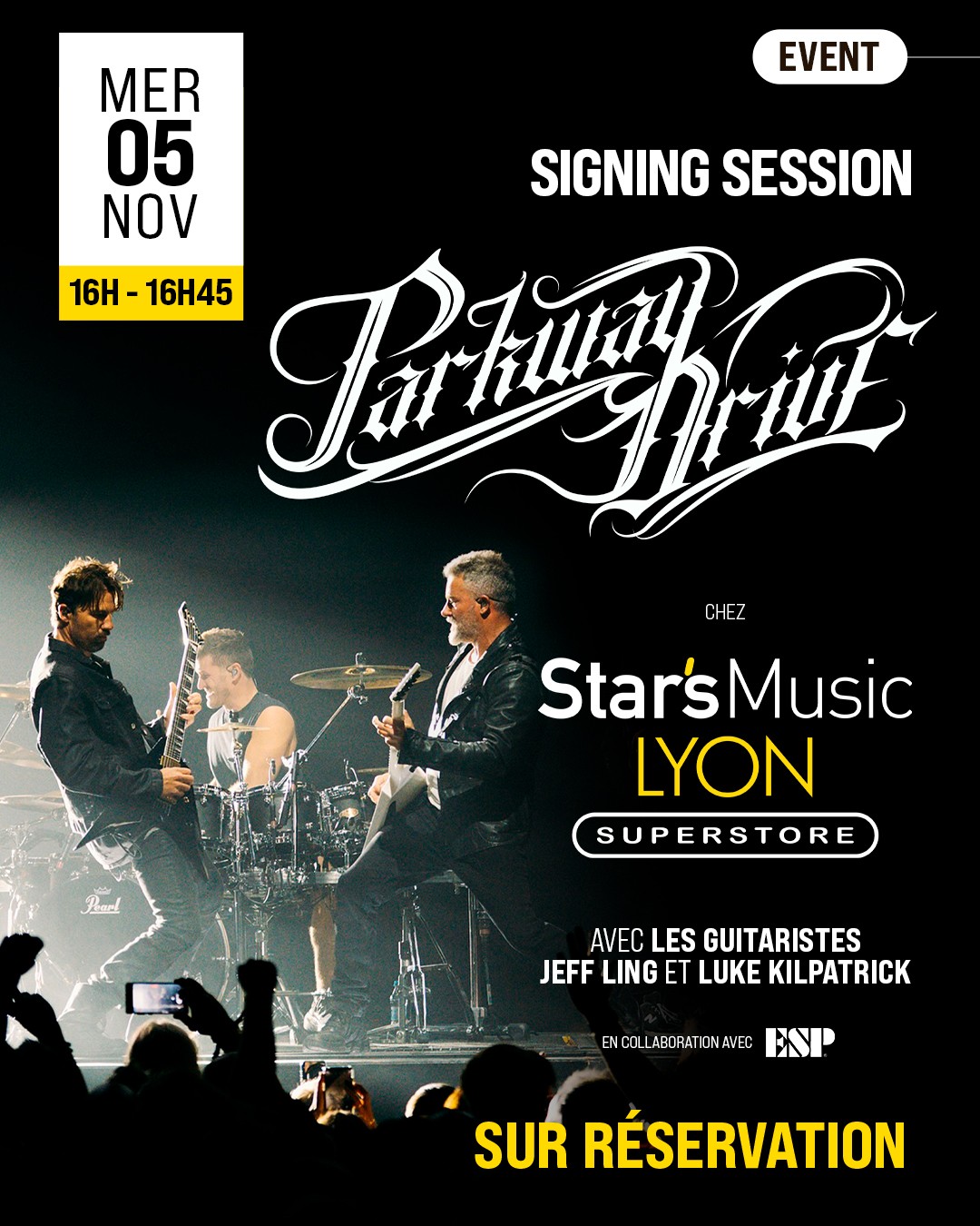 Star's - 🔥 PARKWAY DRIVE débarque à Lyon ! . Les guitaristes Jeff Ling ...