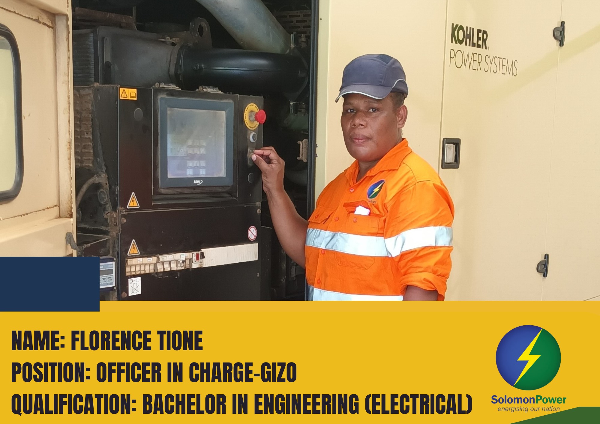 Solomon - Solomon Power Officer In Charge of Gizo Outstation | Facebook