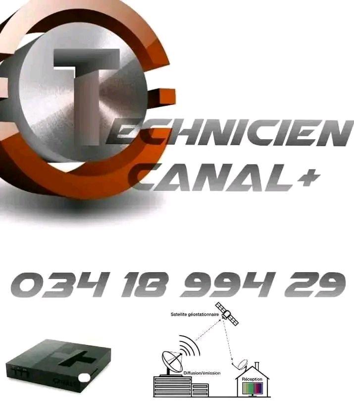 Canal+ installation Réinstallation Déménagement Réglage Pointage ...