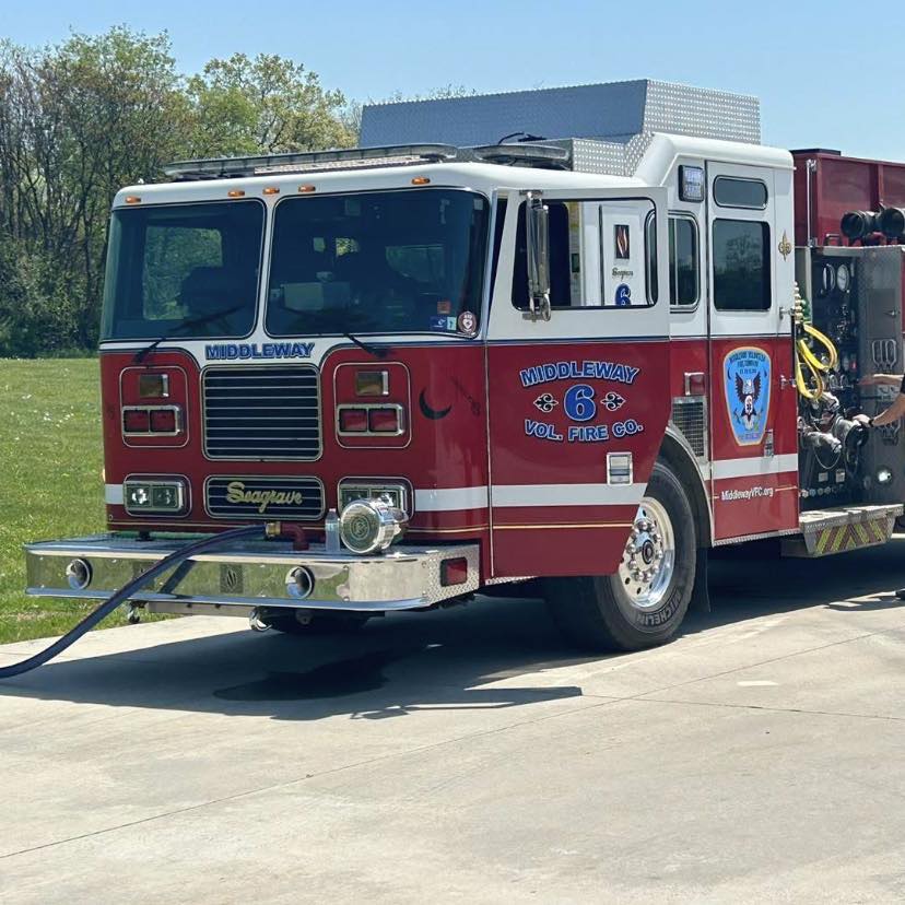 Middleway - Brush 6 and Tanker 6 responded for a tractor fire arrived ...