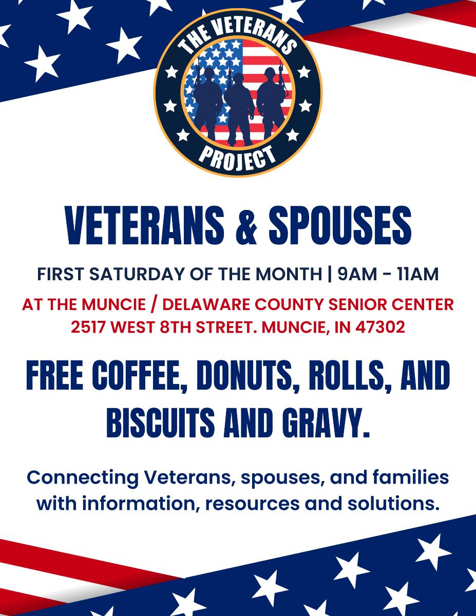 Veterans Coffee Club 2517 West 8th Street, Muncie, In 47302 In