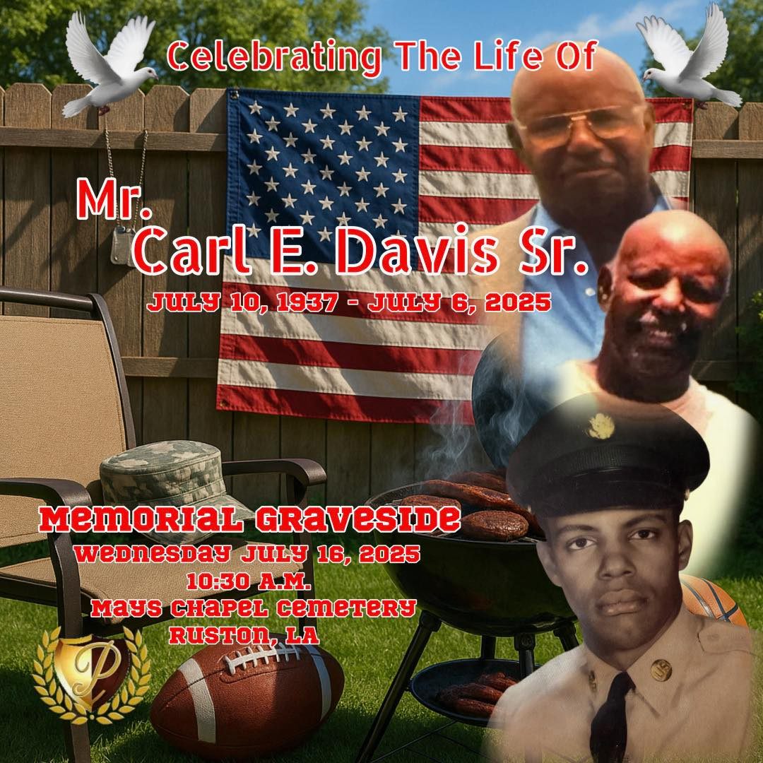 Paradise - Paradise Funeral Home Celebrates the Life of MR. CARL E ...
