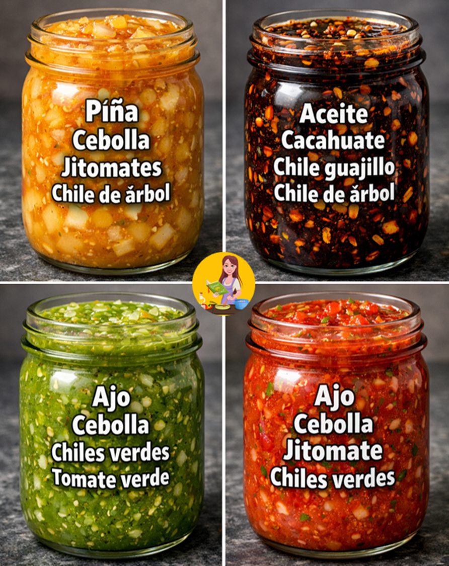 Recetas - 🌶️4 IDEAS DE SALSAS DELICIOSAS PARA ACOMPAÑAR TUS COMIDAS🌶️ ...