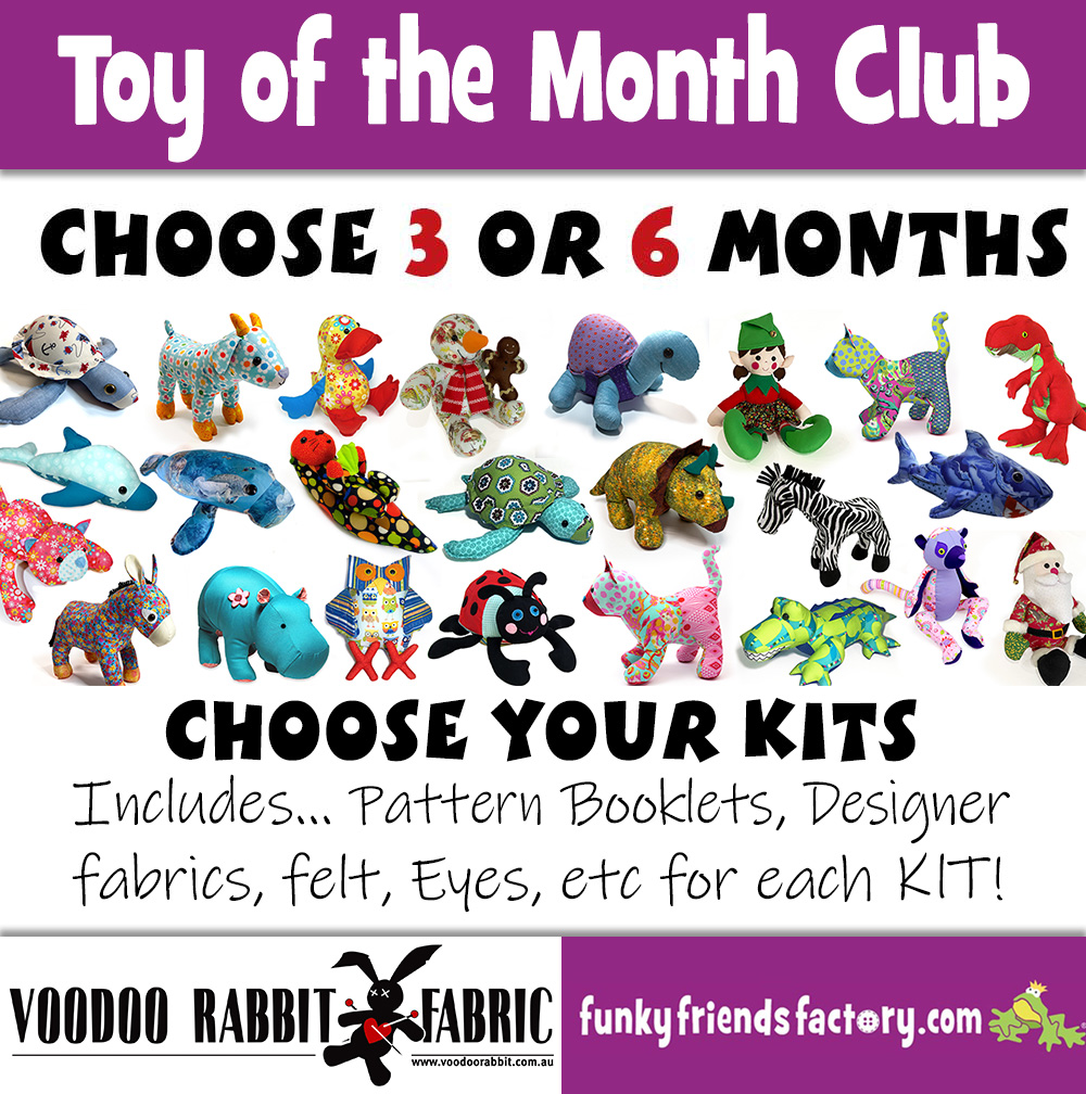 Voodoo - Voodoo Rabbit Fabric Toy Club 2025. Read the full details in ...