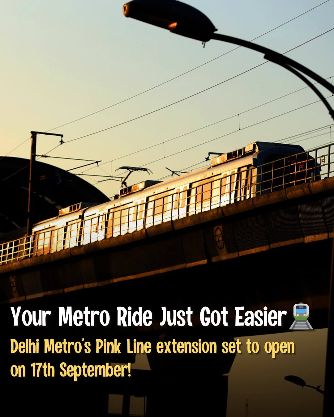 So Delhi - Big travel update for Delhiites! 🚆 The... | Facebook
