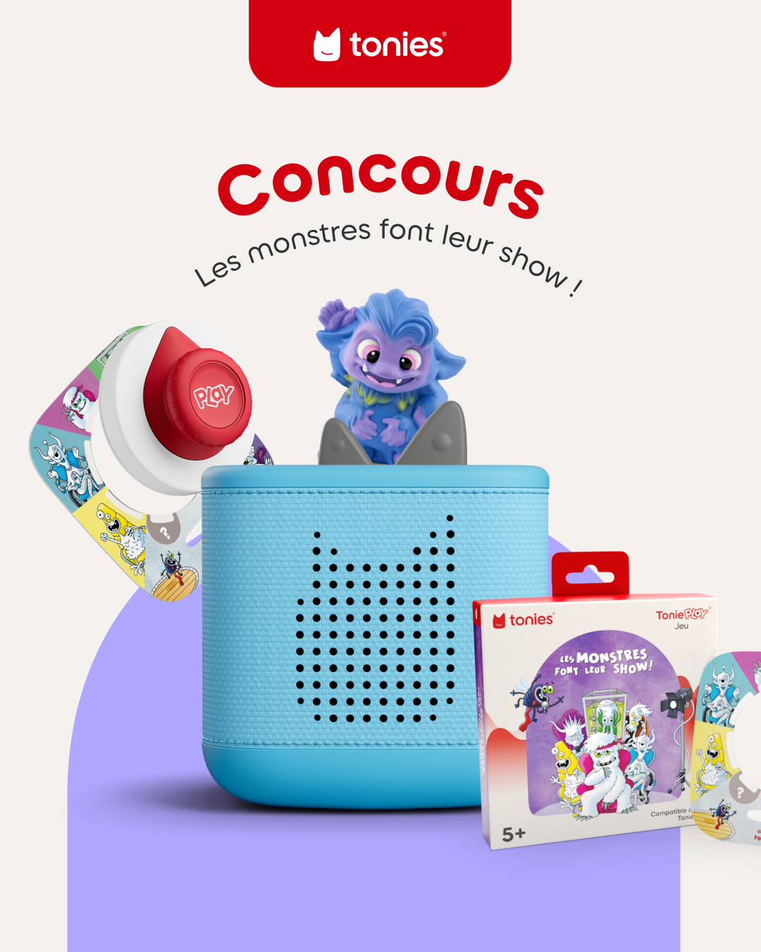 tonies Coffret Tonieplay La Pat' Patrouille avec contrôleur, Compatible