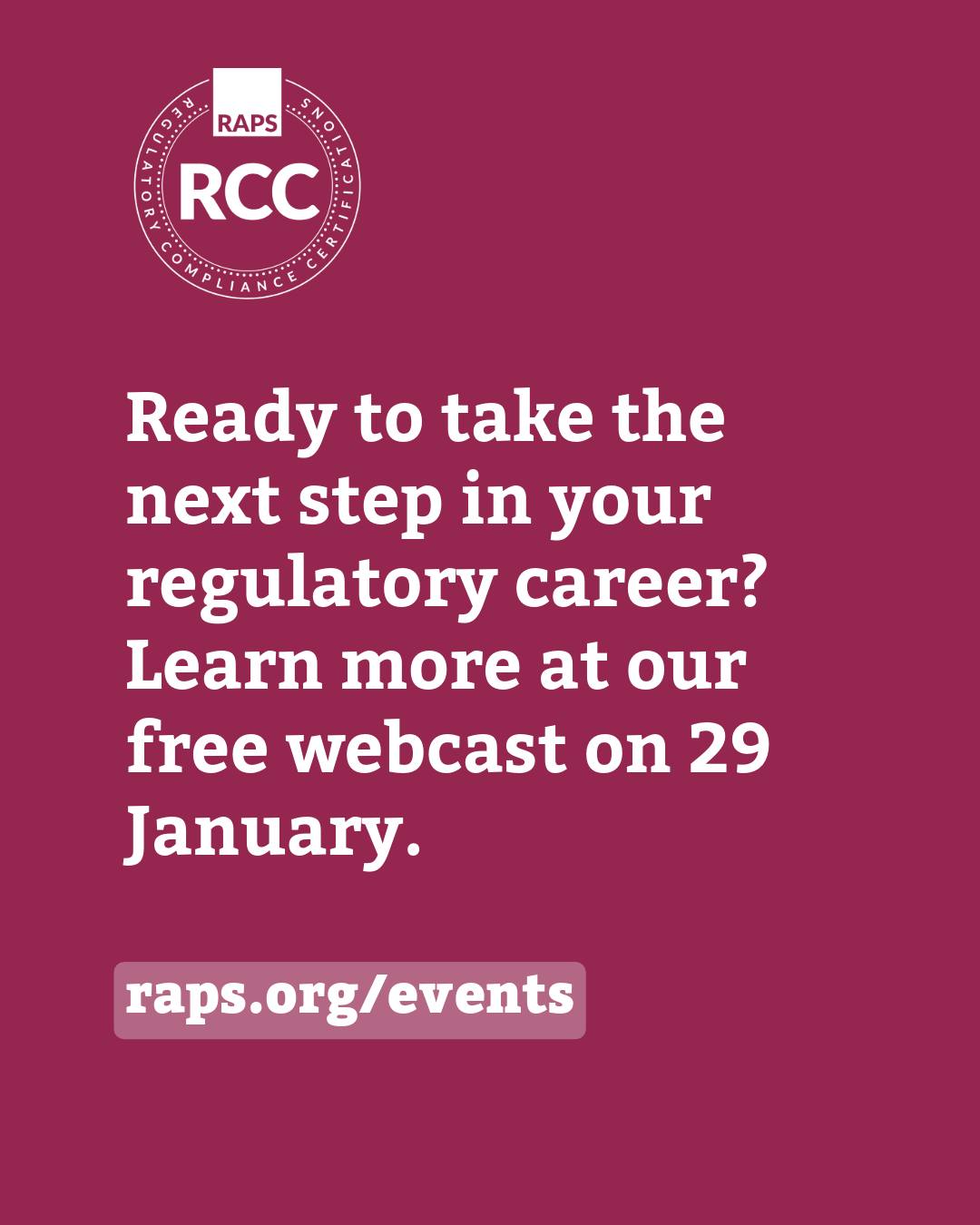 Regulator... - Regulatory Affairs Professionals Society (RAPS)