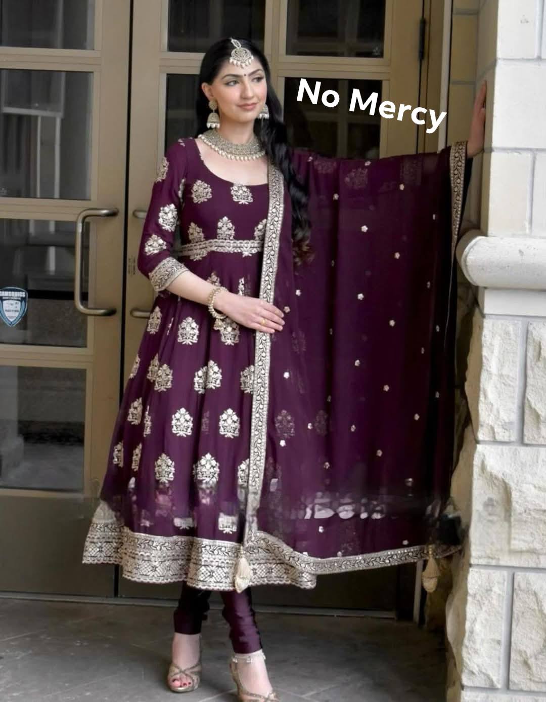 No Mercy - *👗💌 Launching Embroidered Gown👗💌*... | Facebook