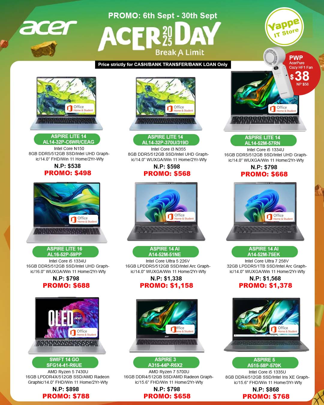 Yappe Store - 🔥 It’s time to rise higher with Acer Day... | Facebook