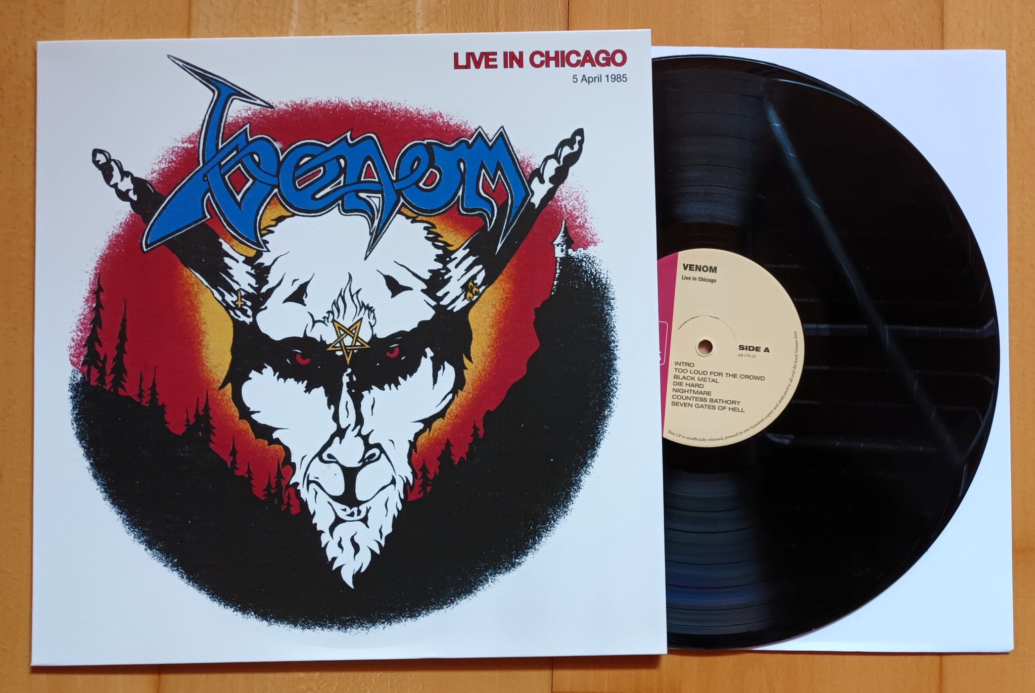 Venom 🇬🇧🤘- Live in Chicago 1985 - lim. 100 Vinyl #Venom