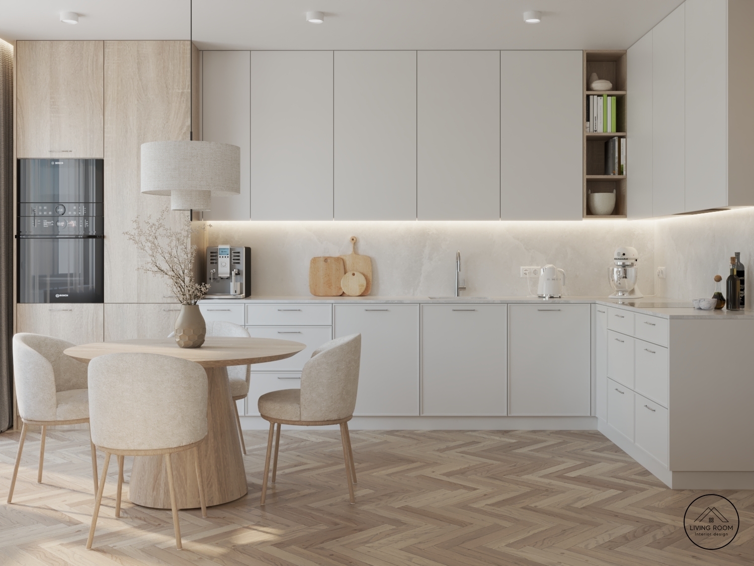 LIVING ROOM interior design | Warsaw