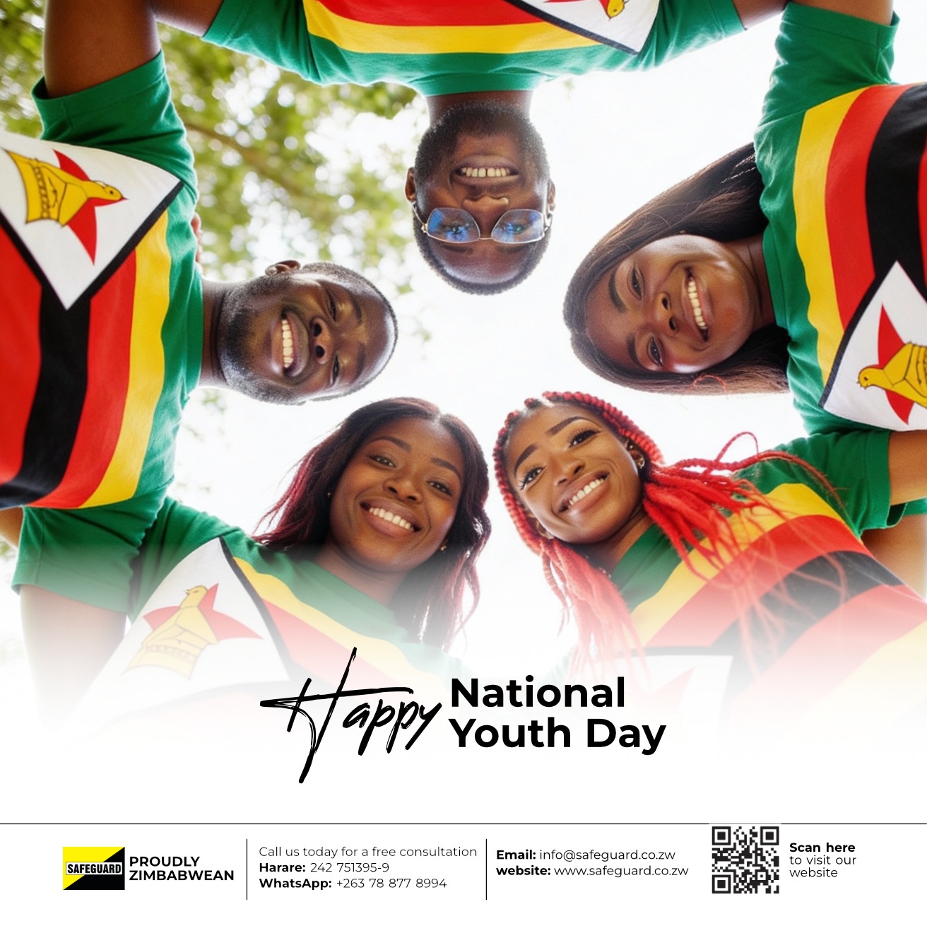 Happy National Youth Day!... - Safeguard Zimbabwe | Facebook