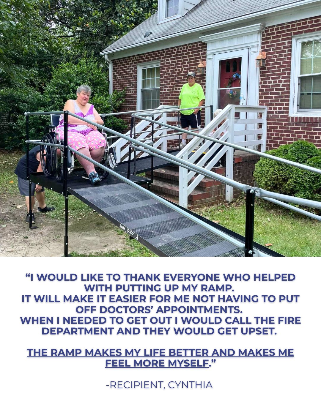 Rampsrva - Stories like Cynthia’s are why we do what we do🏡💙Her new ...