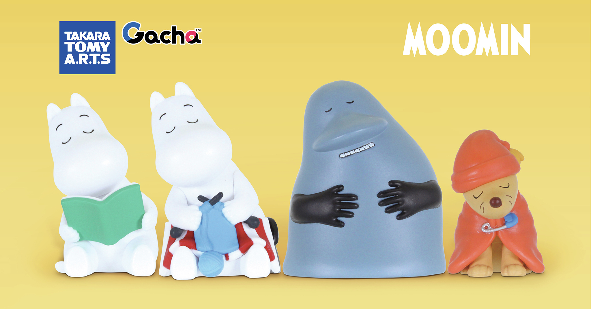 肩ズンFig.」にMOOMIN第4弾が登場✨ モランとめそめそがシリーズ初参加