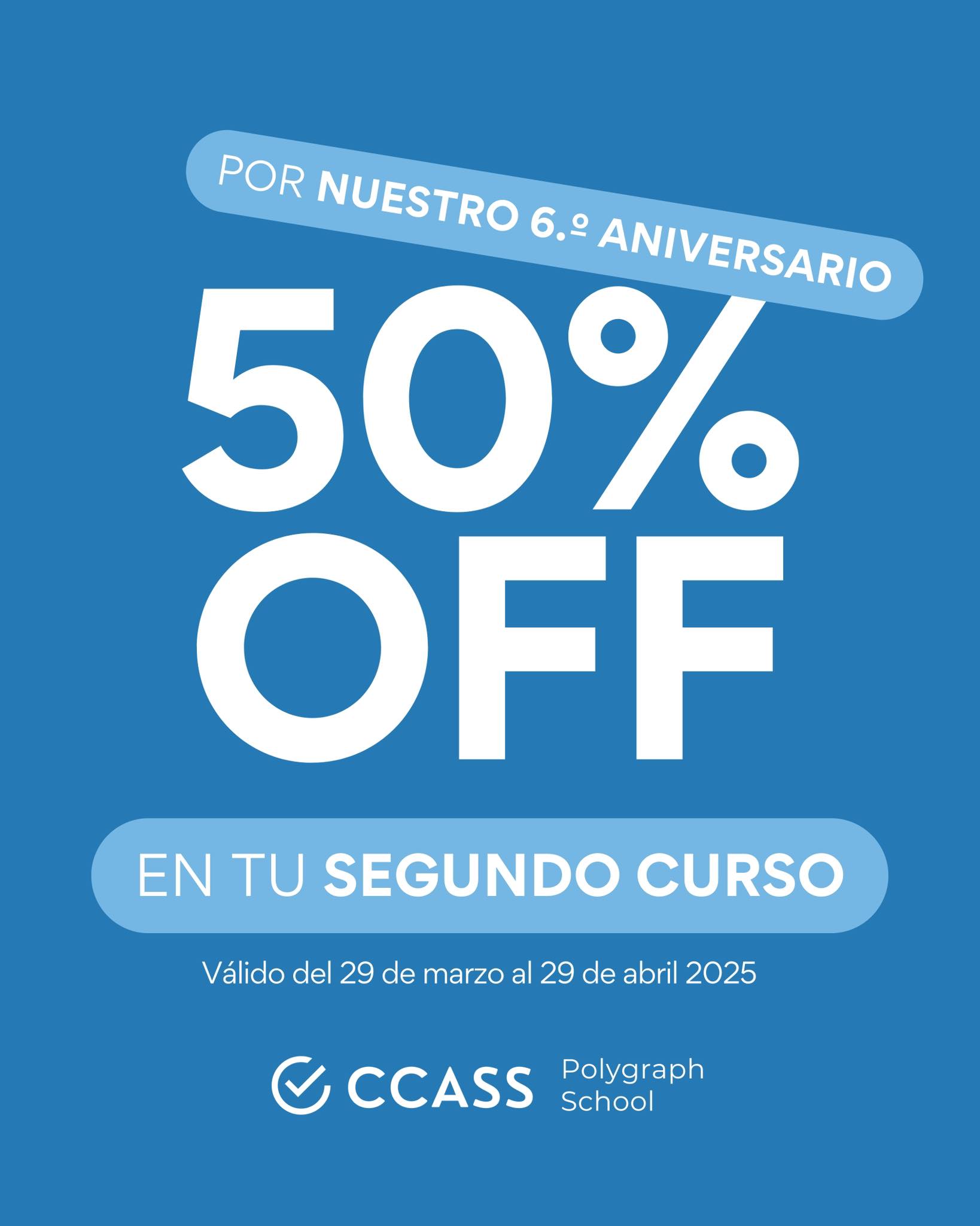 CCASS - 🎉 ¡Descuento Especial de Aniversario! 🎉 Celebremos juntos ...
