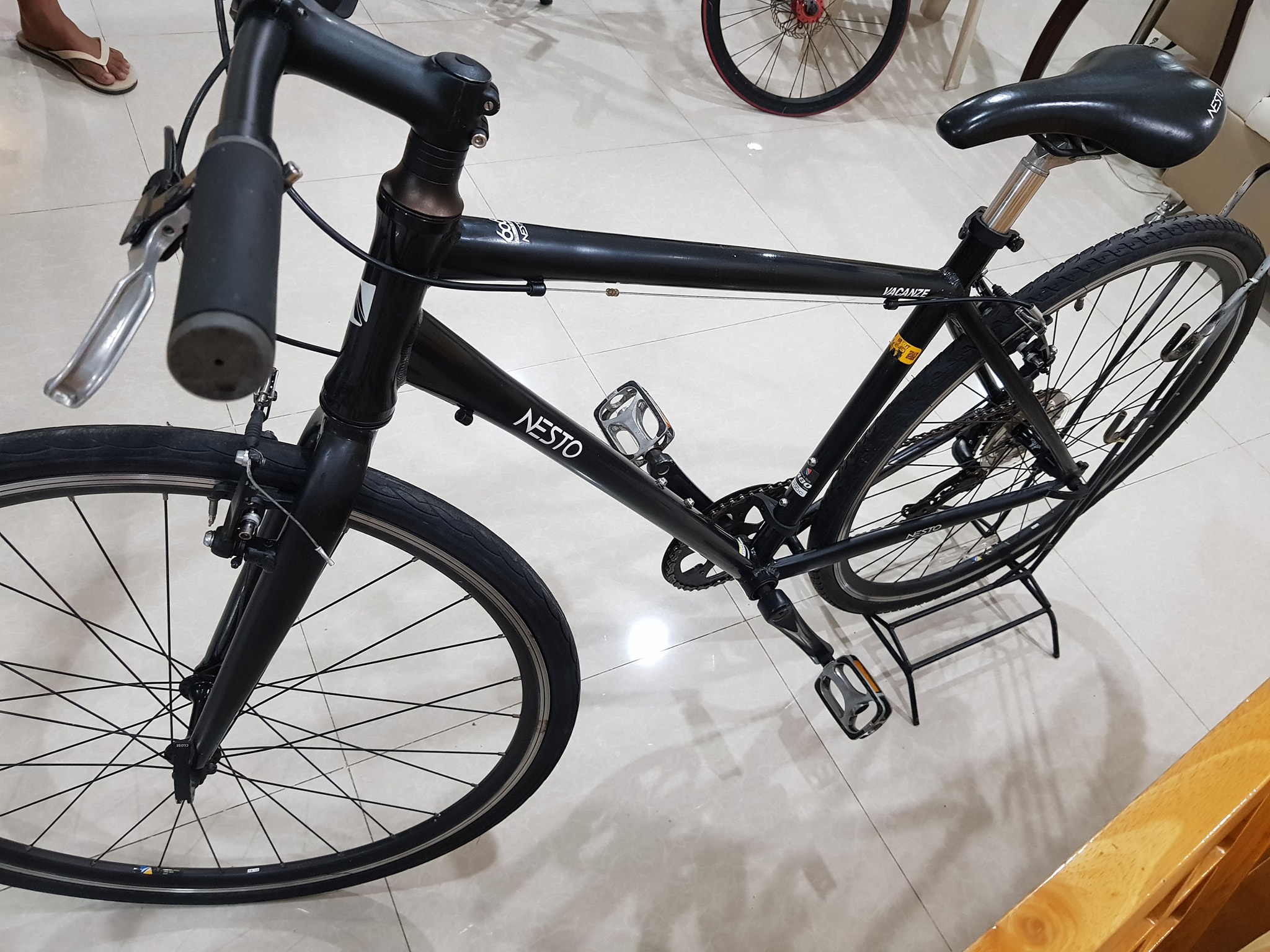 SOLD) Nesto Vacanze Bike 6061 Aluminum Frame 7 Speed Shimano 