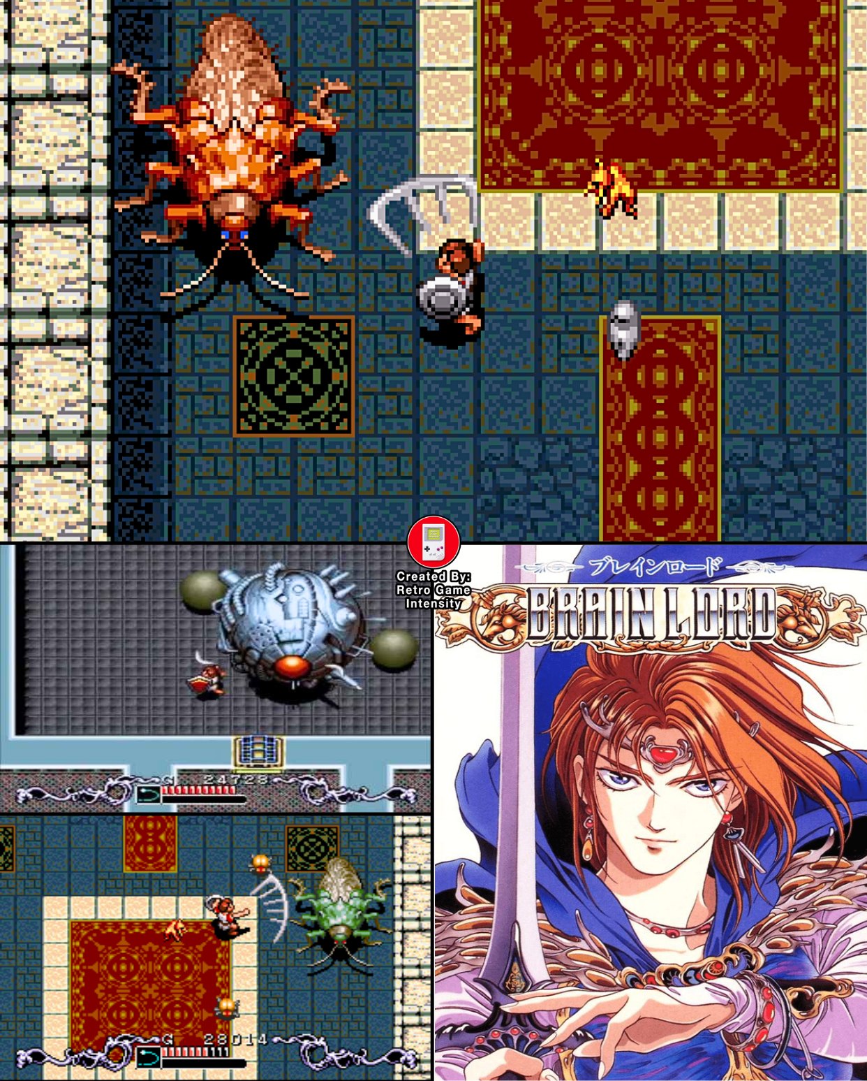 Brain Lord style sprite animation pack