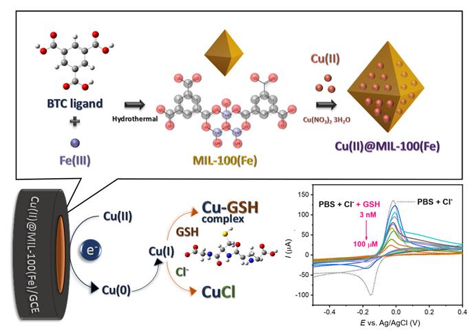 glutathione detection sensor Our latest paper in Sensors and Actuators B: Chemical 