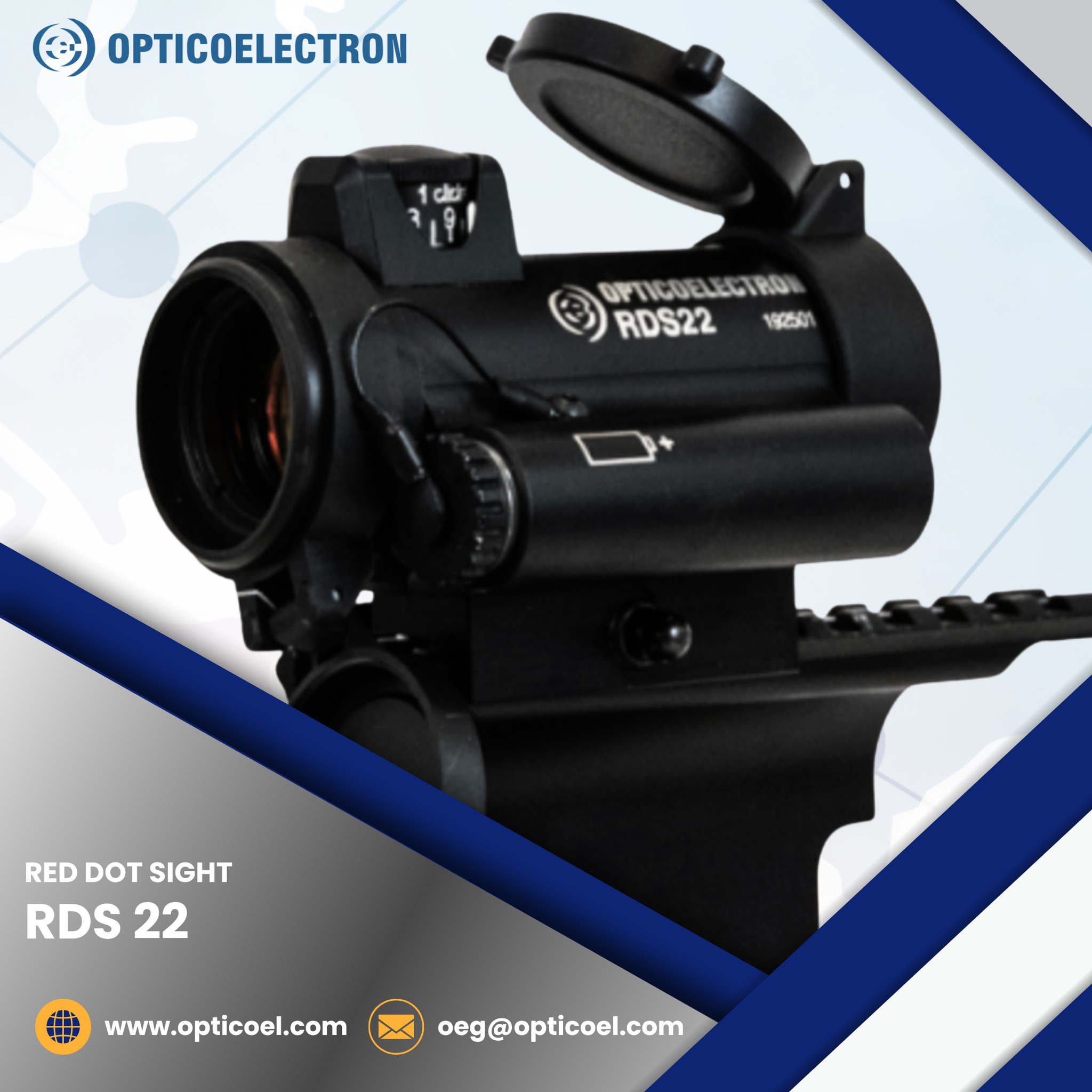 Opticoelectron - Red Dot Sight RDS 22 The RDS 22 is a compact and ...