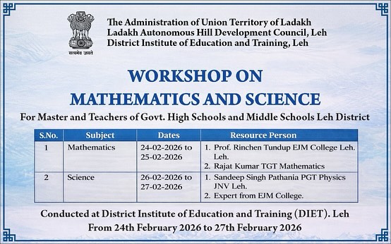 PRESS RELEASE 24 February 2026 Mathematics Workshop for Government ...