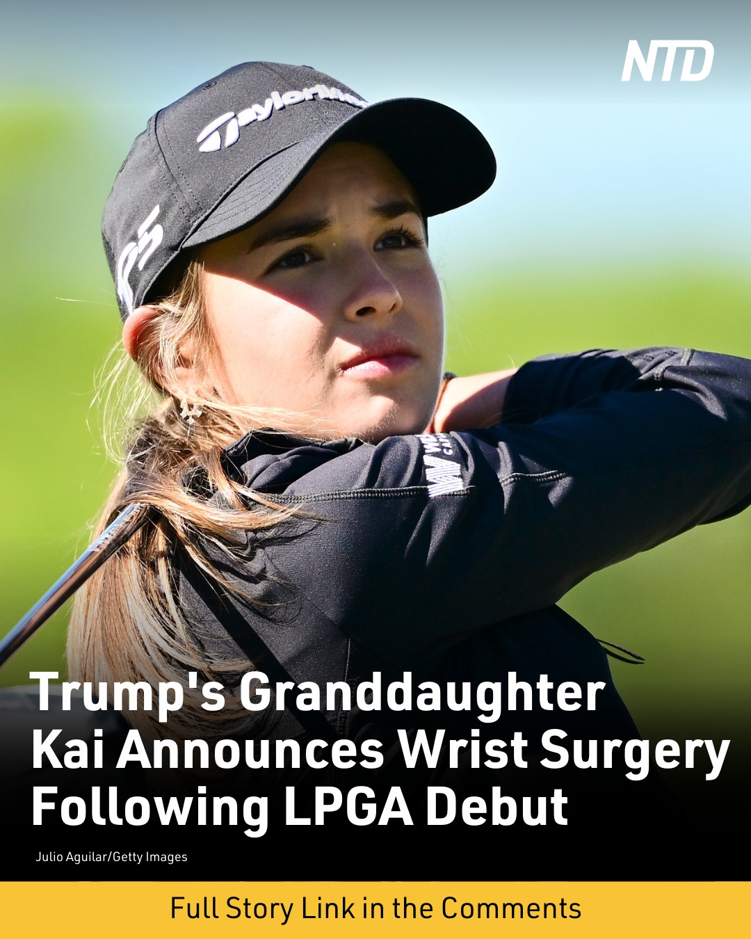NTD - Kai Trump, the 18-year-old granddaughter of President Donald ...