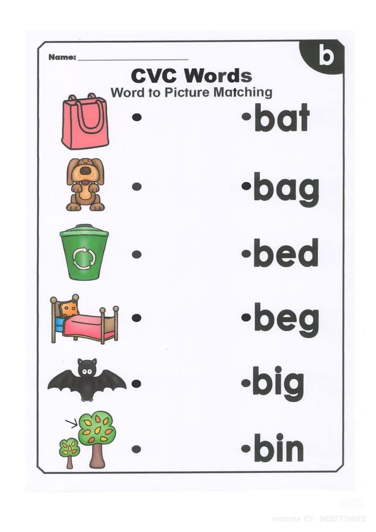 English Grammar worksheets CVC... - Divine Light Special | Facebook