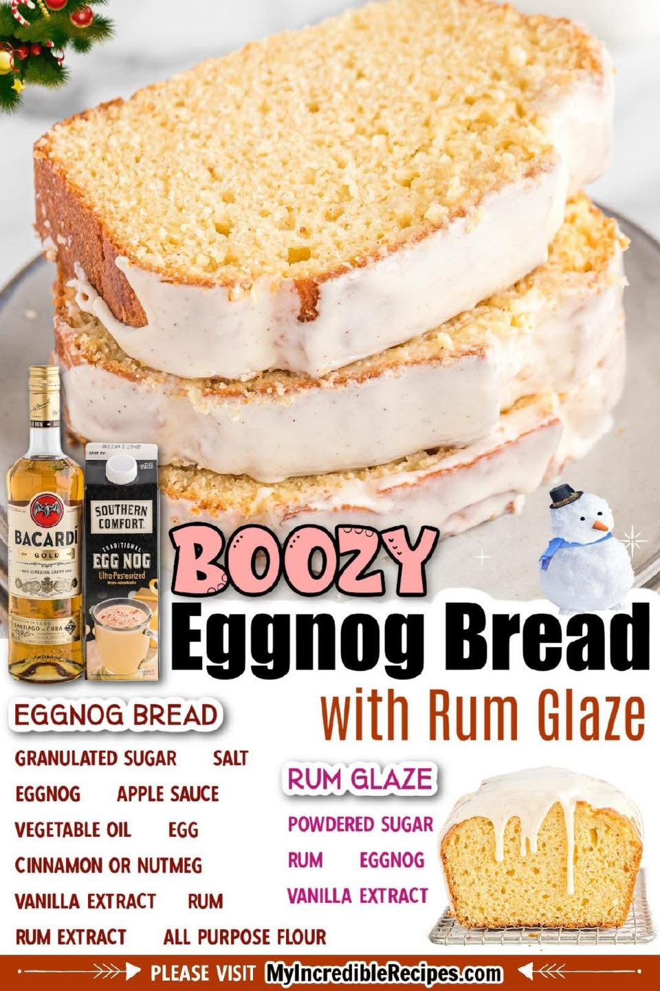 💖💚 Christmas Boozy Eggnog... - Kitchen Fun With My 3 Sons