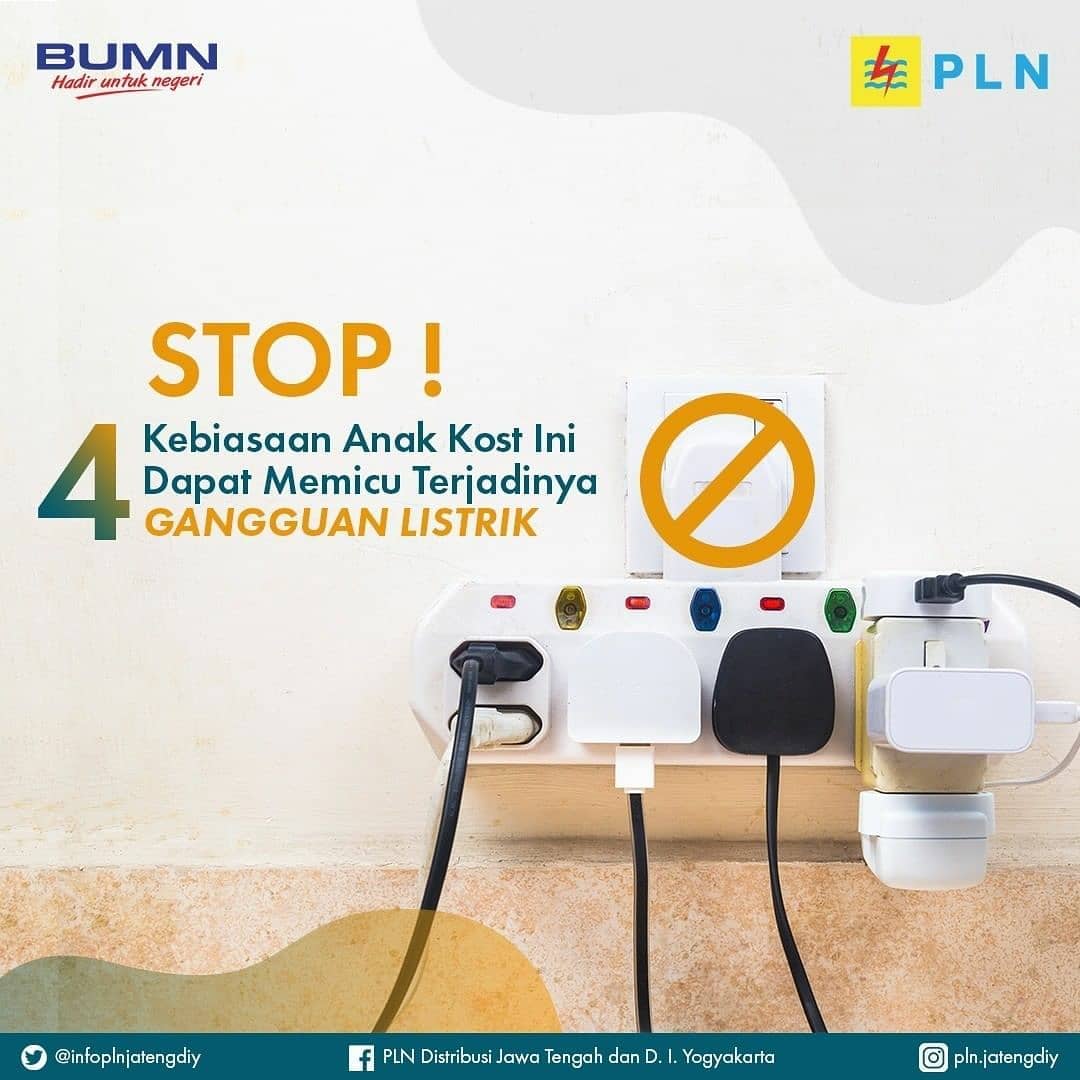 PLN Salatiga - Kebiasaan kamu yang mana nih electrizen? Ingat ini ...