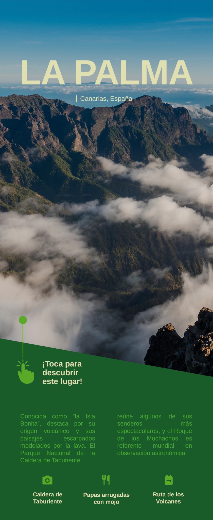 Viajes - La Palma sorprende por la fuerza de su paisaje y la sensación ...