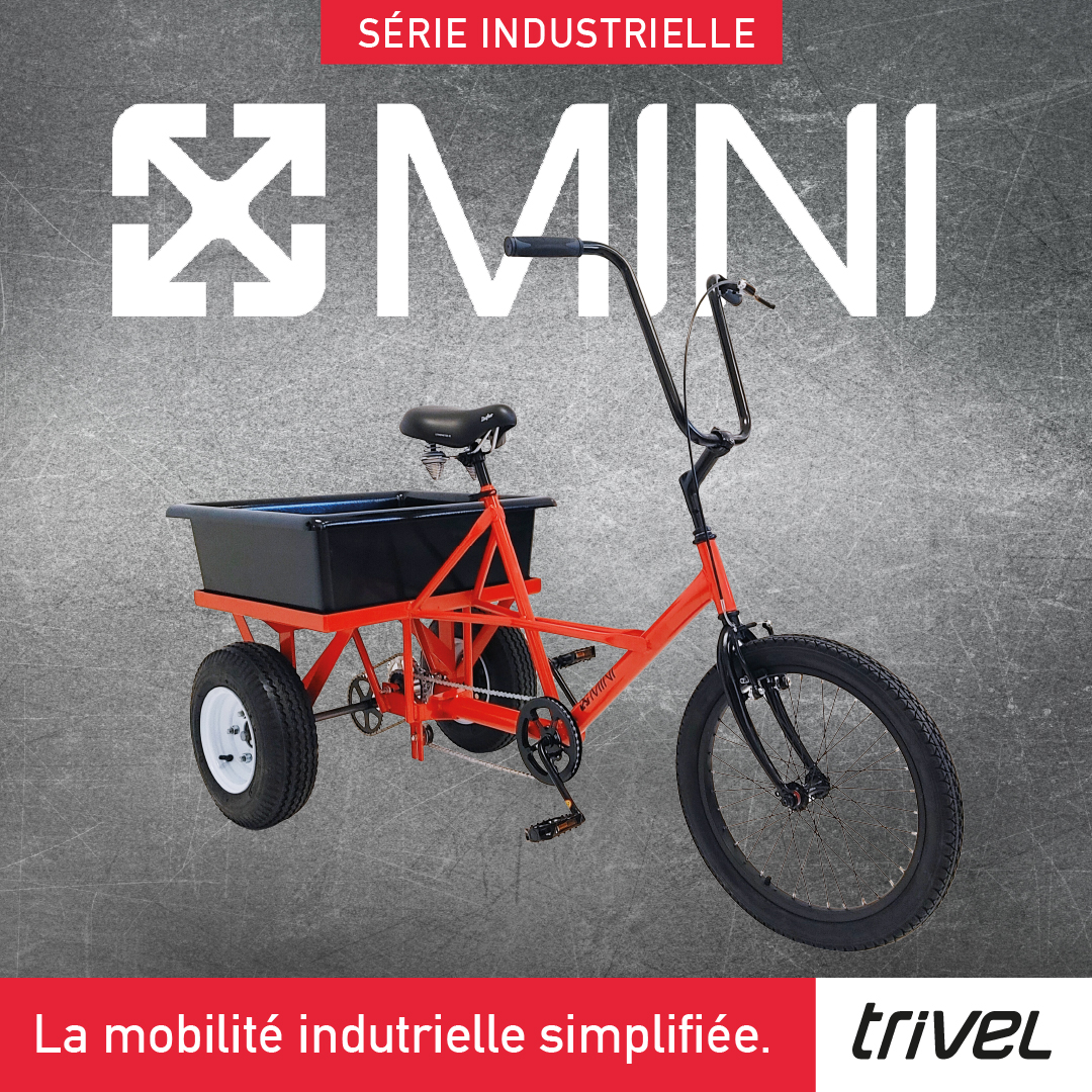 Trivel - 𝐓𝐑𝐈𝐕𝐄𝐋 - 𝐒𝐄́𝐑𝐈𝐄 𝐈𝐍𝐃𝐔𝐒𝐓𝐑𝐈𝐄𝐋𝐋𝐄 Le Mini 2000 est un tricycle ...