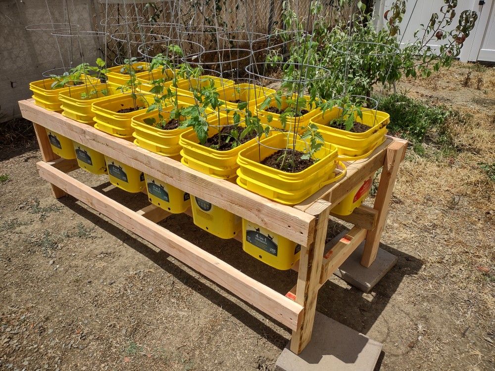 Fan - I finished building this awesome DIY Tomato Planter Rack! 🍅 It's ...