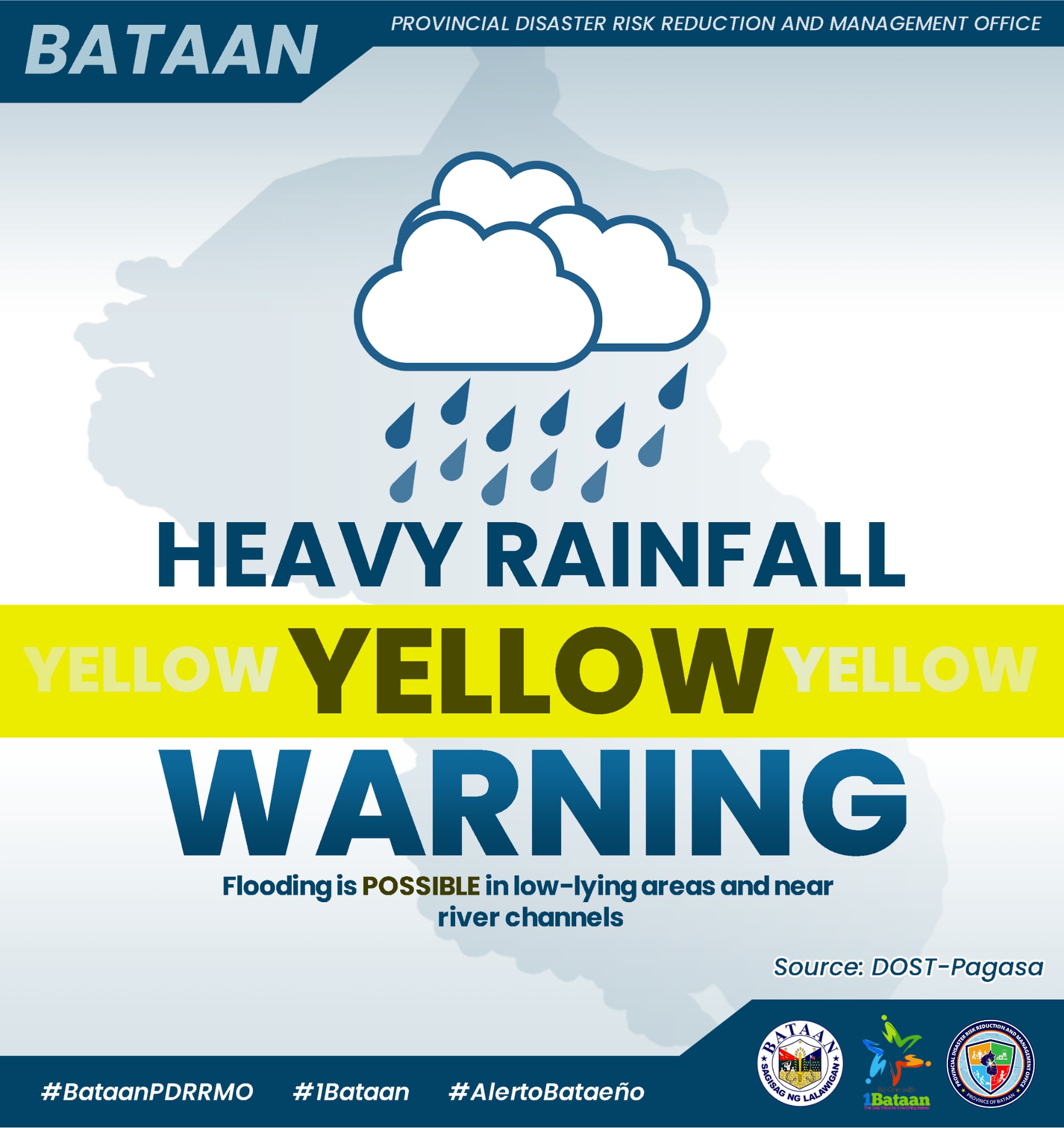 Picture of Provincial - Heavy Rainfall Warning No. 4 #NCR_PRSD Weather System ...