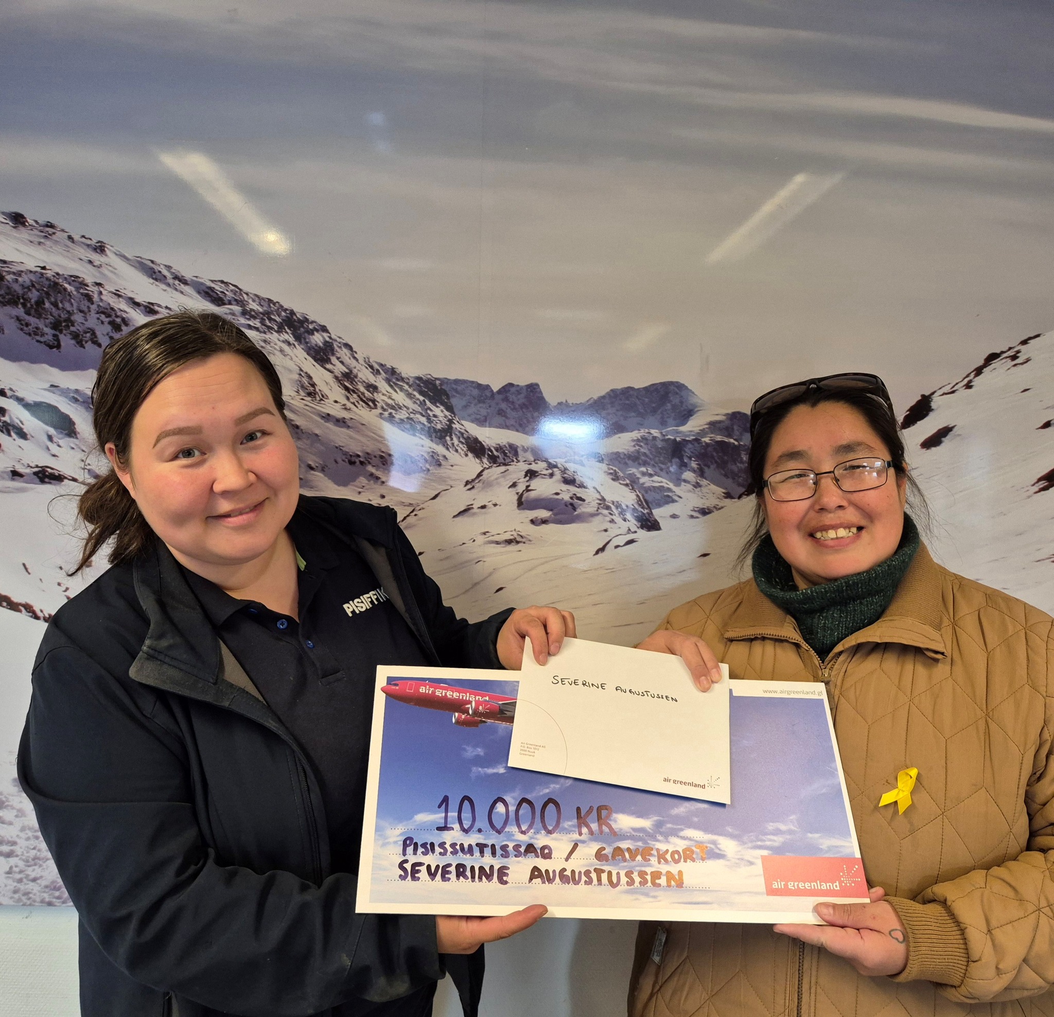 Pisiffik - 🎉 𝐌𝐚𝐤𝐢𝐭𝐚𝐚𝐬𝐨𝐪 𝐧𝐚𝐬𝐬𝐚𝐚𝐫𝐢𝐧𝐢𝐤𝐮𝐮𝐚𝐫𝐩𝐮𝐭! 🎉 Air Greenland ...
