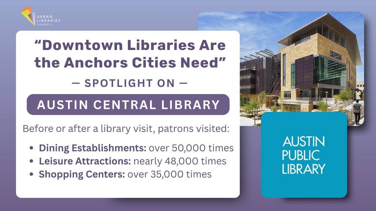 💥 New ULC analysis reveals the... - Urban Libraries Council | Facebook