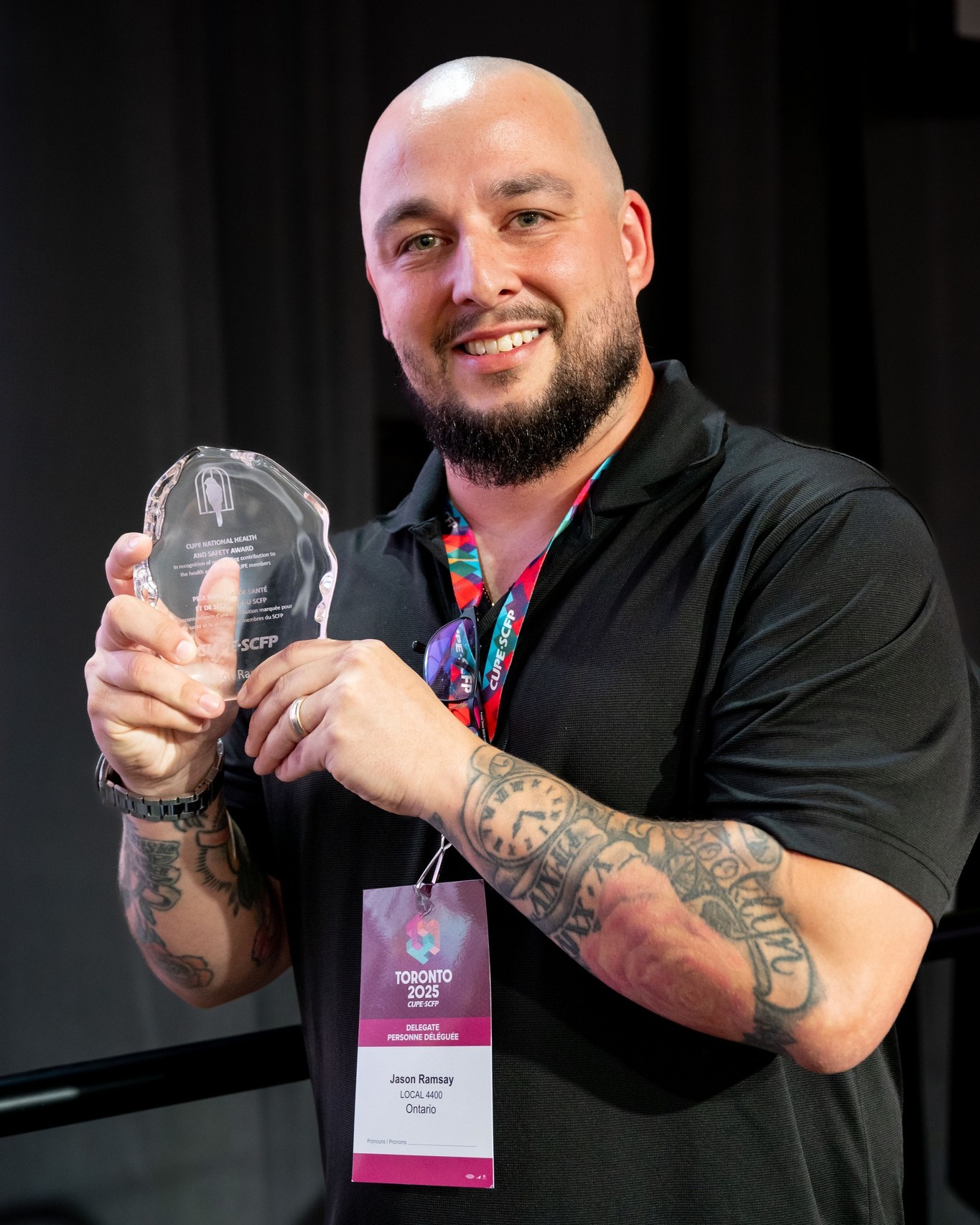 CUPE - Congratulations to Jason Ramsay from CUPE 4400 who received the ...