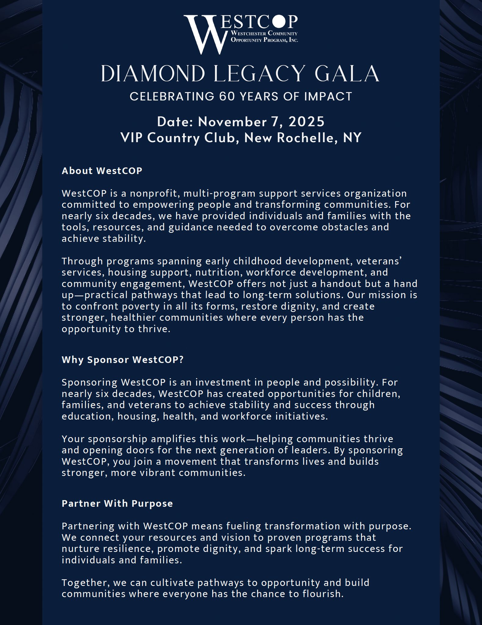 WestCOP - **Join us in celebrating our Honorees!** ... | Facebook