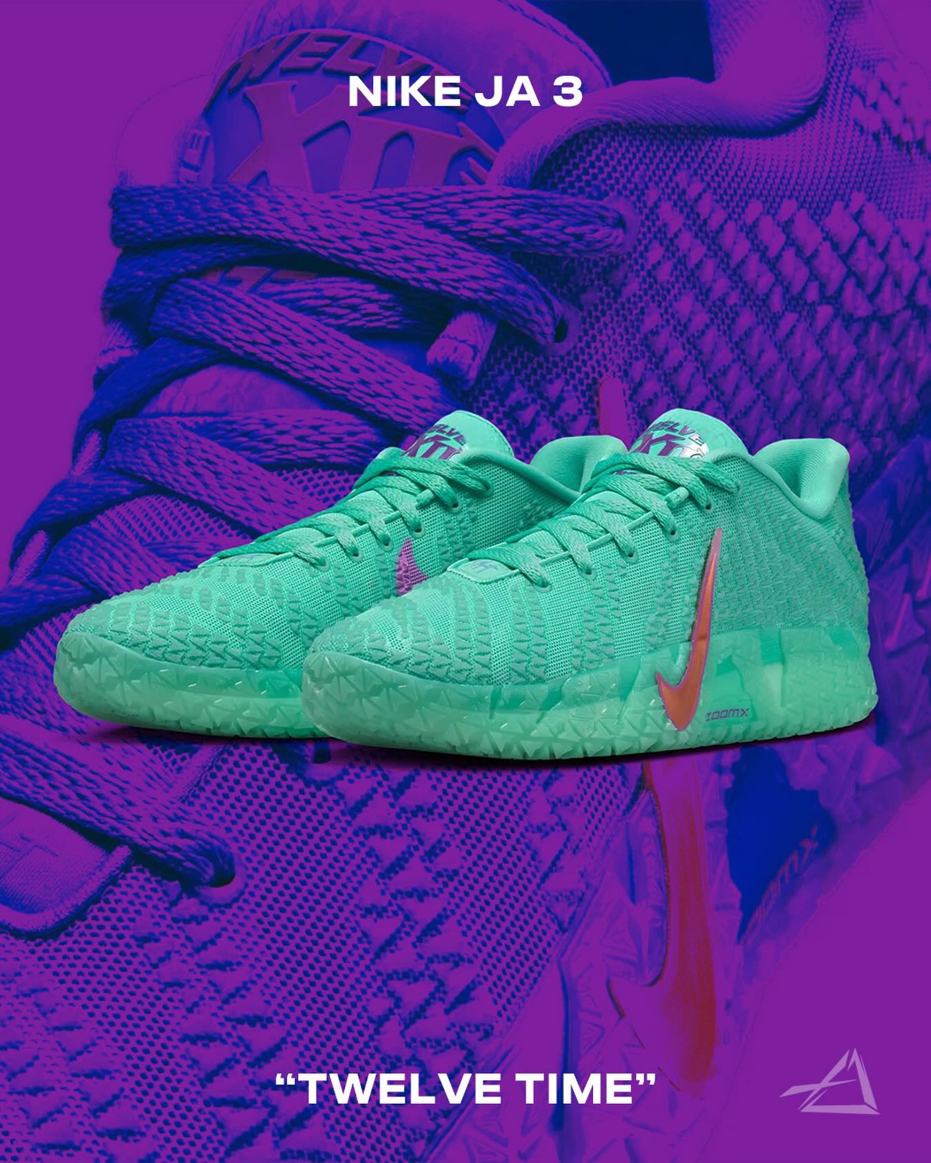 Every possession matters. The Nike JA 3 “Twelve Time” is made for 
